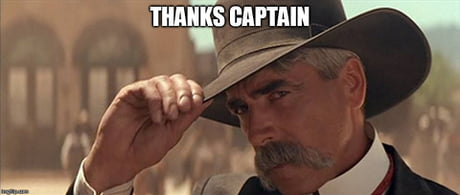Thanks Captain Obvious